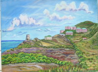 Coakley Condos from the Road, St. Croix, USVI
