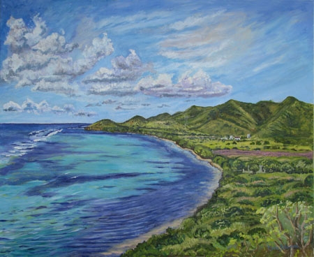 Great Pond And The Farm,St. Croix, USVI