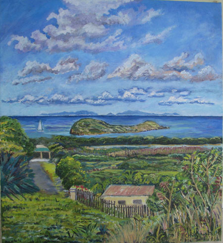 Green Cay From Grean Cay Marina Road, USVI