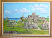 Ruins at Tulum, Mexico
